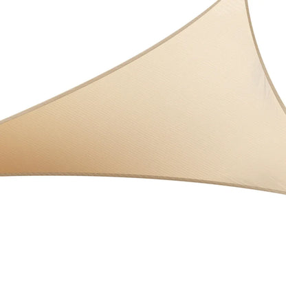 Instahut Shade Sail Cloth Shadecloth Triangle Sun Canopy 6.1x6.1x6.1M - Mekamart Australia