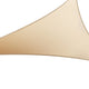 Instahut Shade Sail Cloth Shadecloth Triangle Sun Canopy 6.1x6.1x6.1M - Mekamart Australia