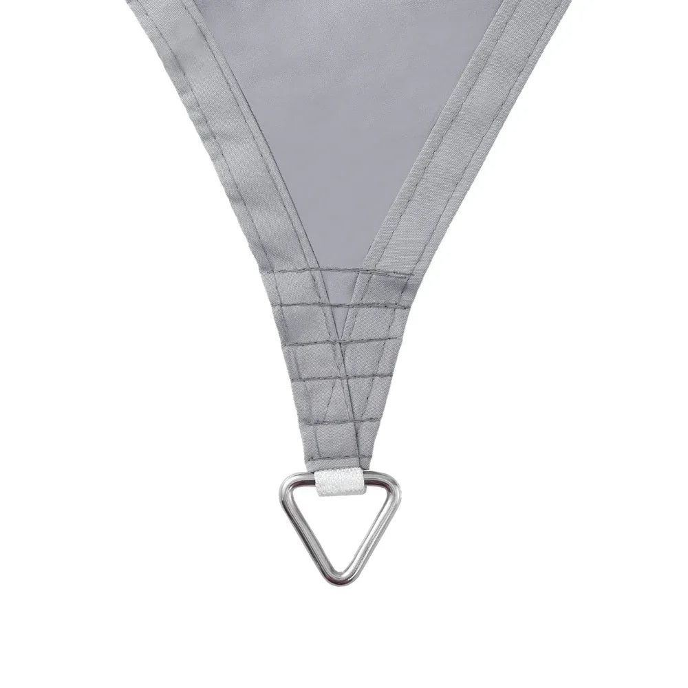 Instahut Waterproof Shade Sail Shade cloth Triangle Canopy 220GSM 4x4x4m - Mekamart Australia