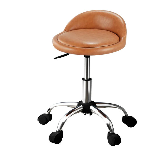 Artiss Salon Stool Swivel Chair Backrest Chairs - Mekamart Australia