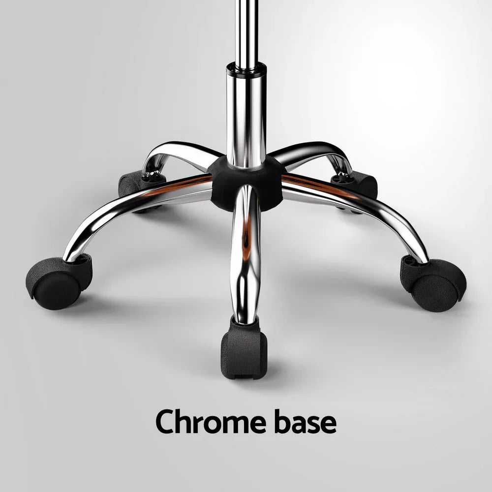 Artiss Salon Stool Swivel Chair Backrest Chairs - Mekamart Australia