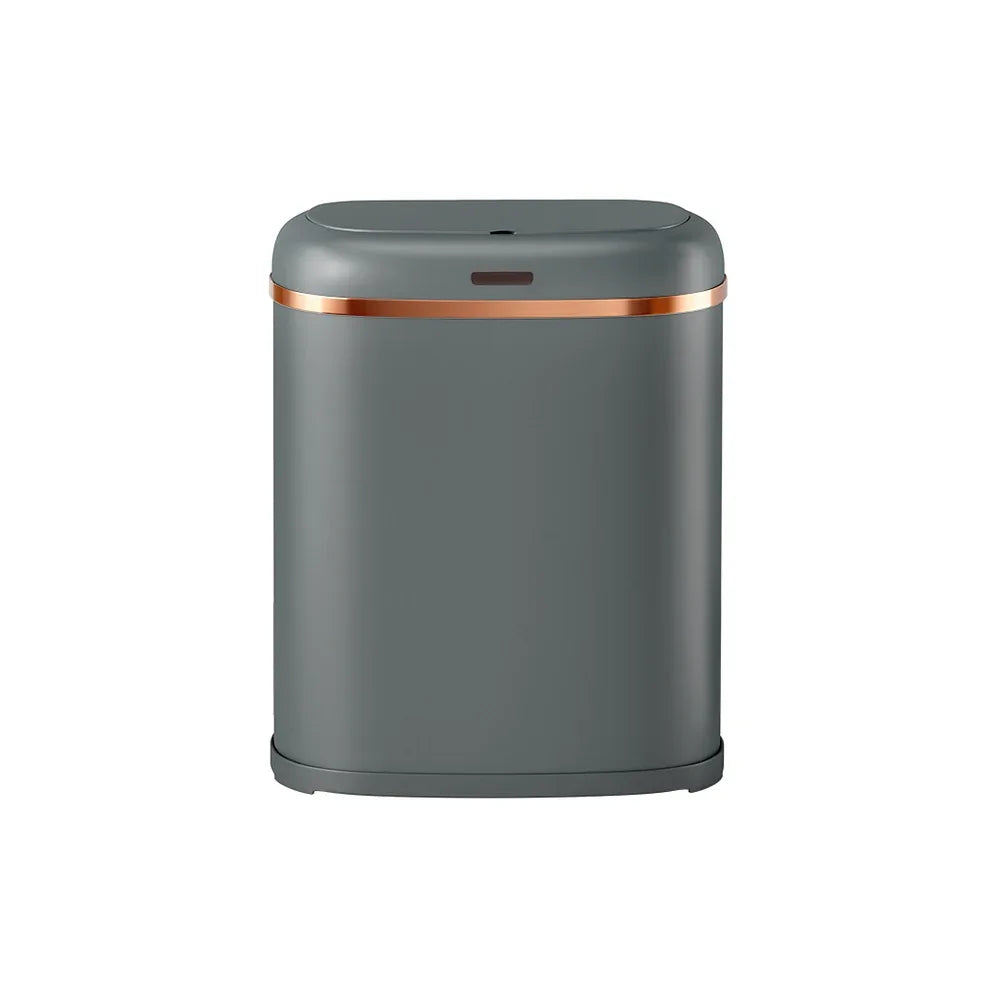 Devanti 38L Motion Sensor Bin Rubbish Automatic Grey - Mekamart Australia
