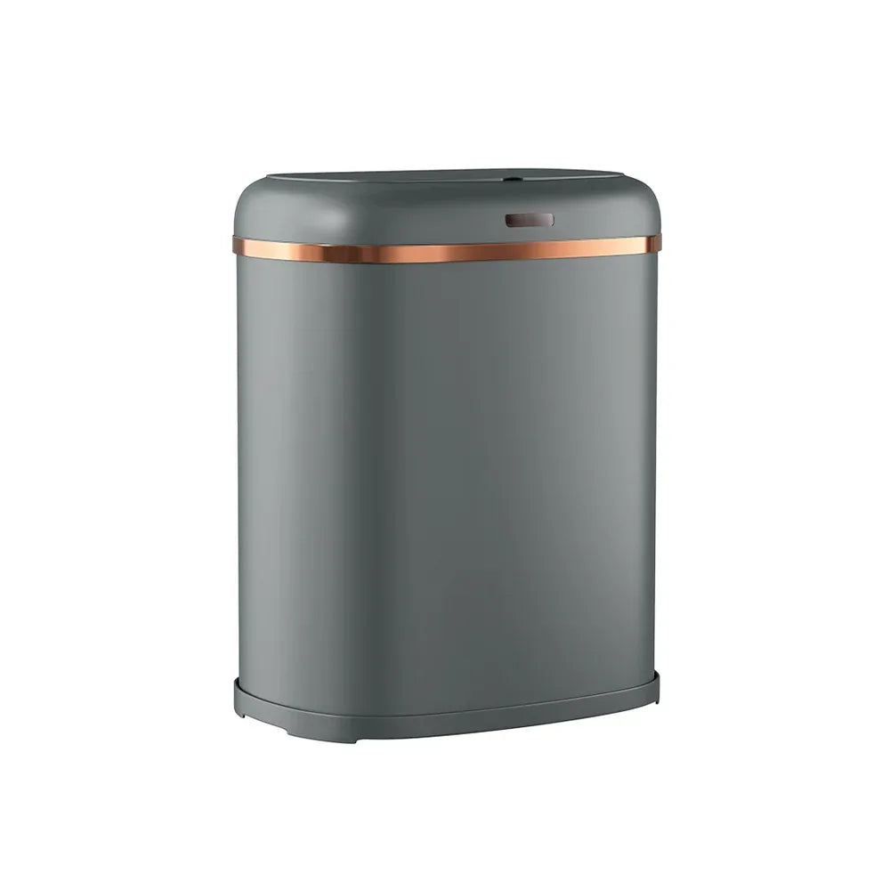 Devanti 38L Motion Sensor Bin Rubbish Automatic Grey - Mekamart Australia