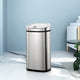 Devanti Motion Sensor Bin 50L Soft-Close Hygienic Kitchen Solution - Mekamart Australia