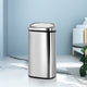 Devanti Motion Sensor Bin 68L Hands-Free Touchless Kitchen Waste - Mekamart Australia
