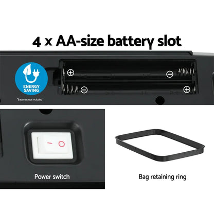 Devanti 70L Motion Sensor Bin Pedal Bins Automatic Siver - Mekamart Australia