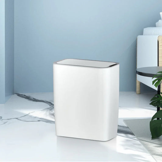 Devanti 9L Motion Sensor Bin Rubbish Automatic White - Mekamart Australia