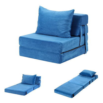Artiss Convertible Folding Sofa Bed Armless Lounger Foam Floor Sofas Futons Couches - Mekamart Australia