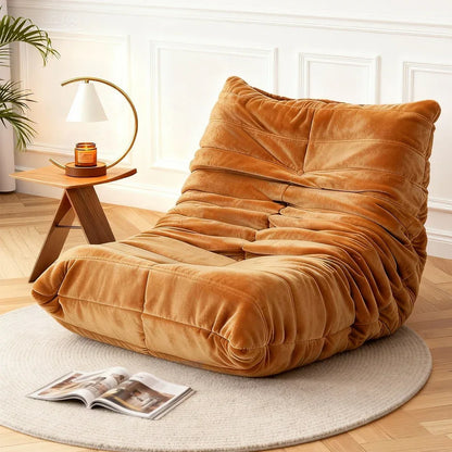 Artiss Lazy Sofa Accent Chair Floor Couch Leisure Lounge Foam Pouffe Recliner - Mekamart Australia