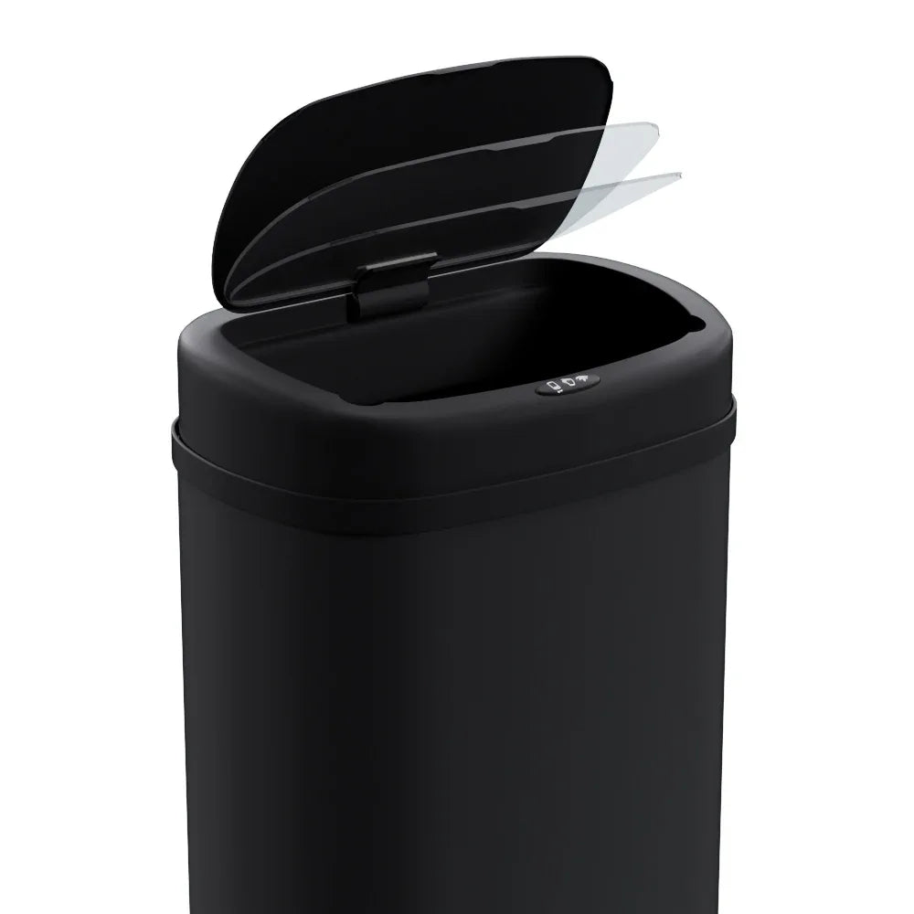 Devanti 50L Sensor Bin Motion Rubbish Automatic Black - Mekamart Australia