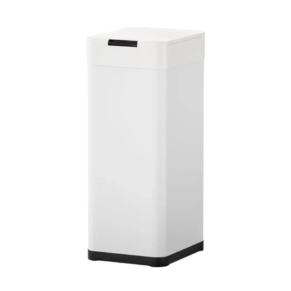 Devanti 50L Sensor Bin Motion Rubbish Bins Kitchen Automatic Trash Can White - Mekamart Australia