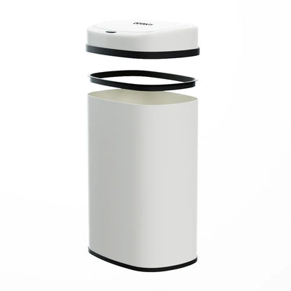 Devanti 50L Sensor Bin Motion Rubbish Automatic White - Mekamart Australia