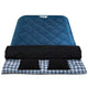 Weisshorn Sleeping Bag Double Pillow Thermal Camping Hiking Tent Blue -10&deg;C - Mekamart Australia