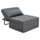 Artiss Sofa Bed Lounge Convertible Ottoman 1 Seater Couch Recliner Linen Grey - Mekamart Australia