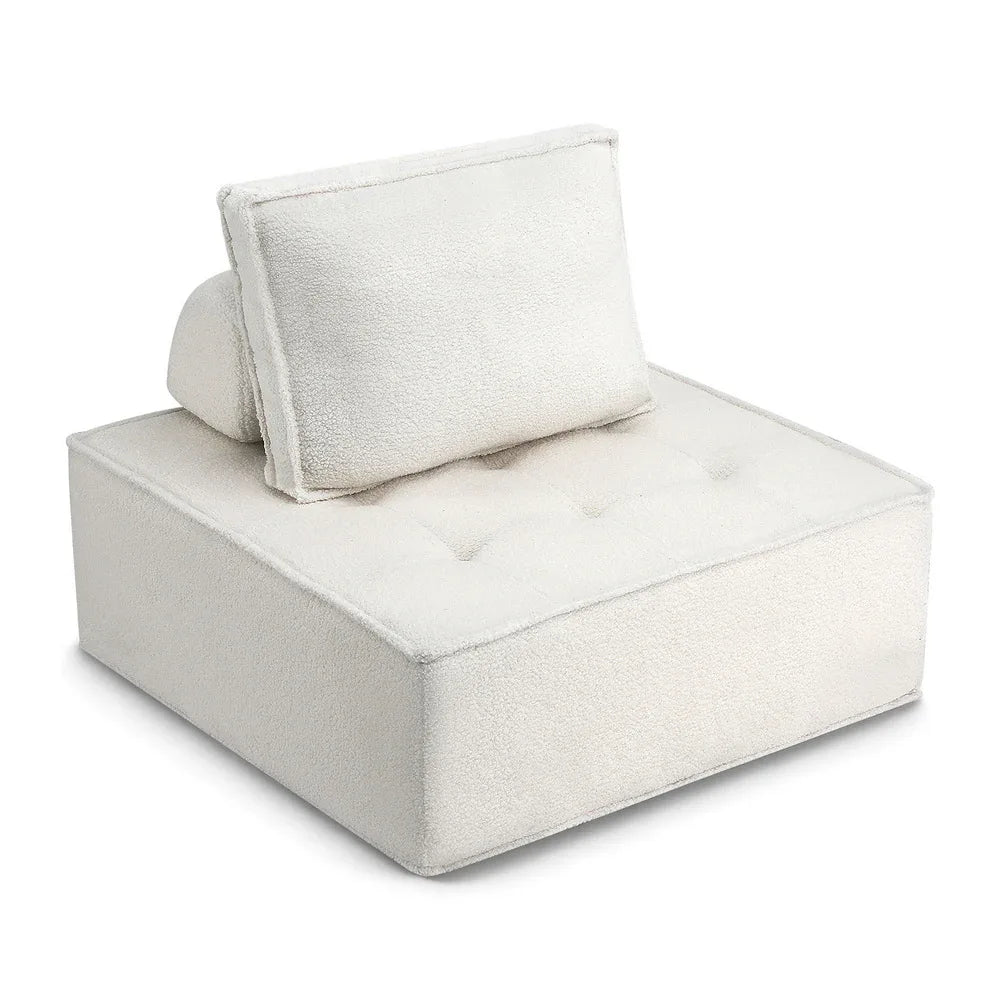 Artiss 3 Floor Sofa Lounge Chair with Pillow - Mekamart Australia