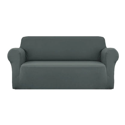 Artiss Sofa Cover Couch Covers 3 Seater Stretch Grey - Mekamart Australia