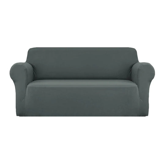 Artiss Sofa Cover Couch Covers 3 Seater Stretch Grey - Mekamart Australia