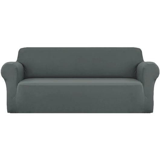 Artiss Sofa Cover Couch Covers 4 Seater Stretch Grey - Mekamart Australia