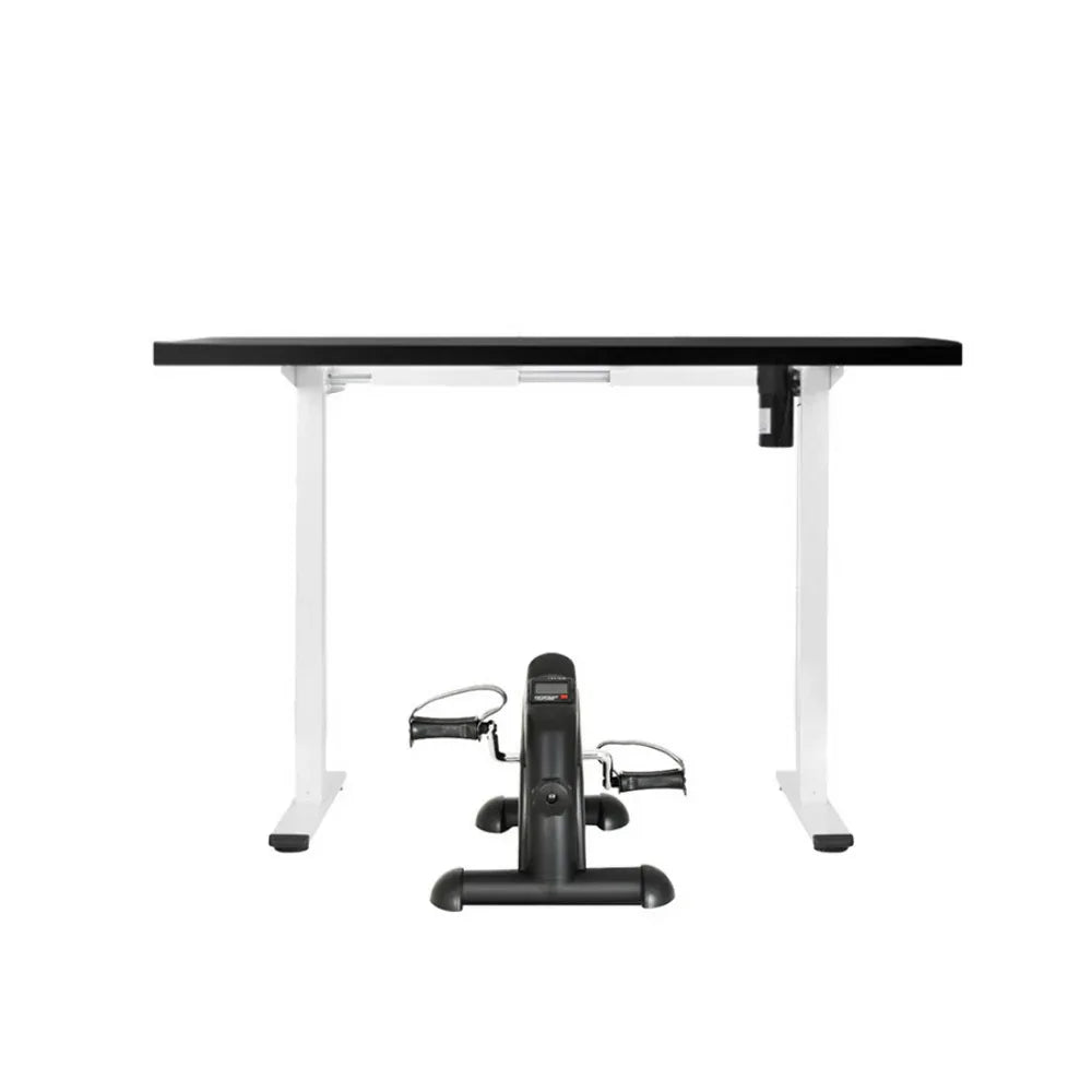 140cm Artiss Electric Standing Desk with Mini Pedal Exercise Bike Home Office - Mekamart Australia