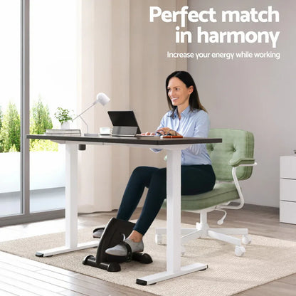 140cm Artiss Electric Standing Desk with Mini Pedal Exercise Bike Home Office - Mekamart Australia