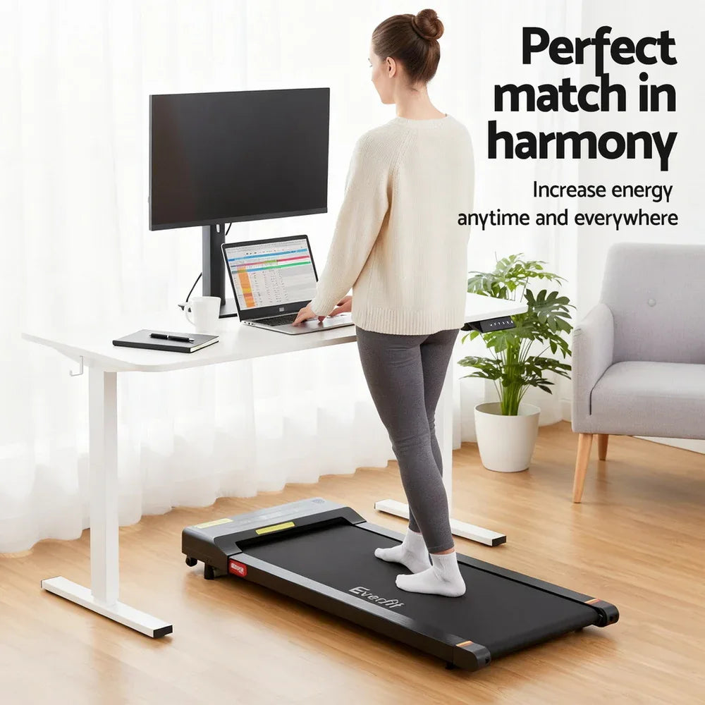 Artiss Electric Treadmill with 140cm Automatic Standing Desk Walking Pad 400mm - Mekamart Australia
