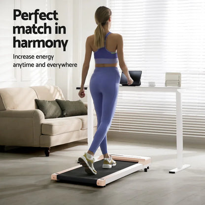 Artiss Treadmill with 120cm Automatic Standing Desk Electric Walking Pad - Mekamart Australia