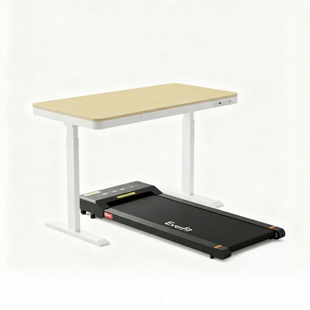 Artiss Electric Treadmill with 120cm Automatic Standing Desk Walking Pad 400mm - Mekamart Australia