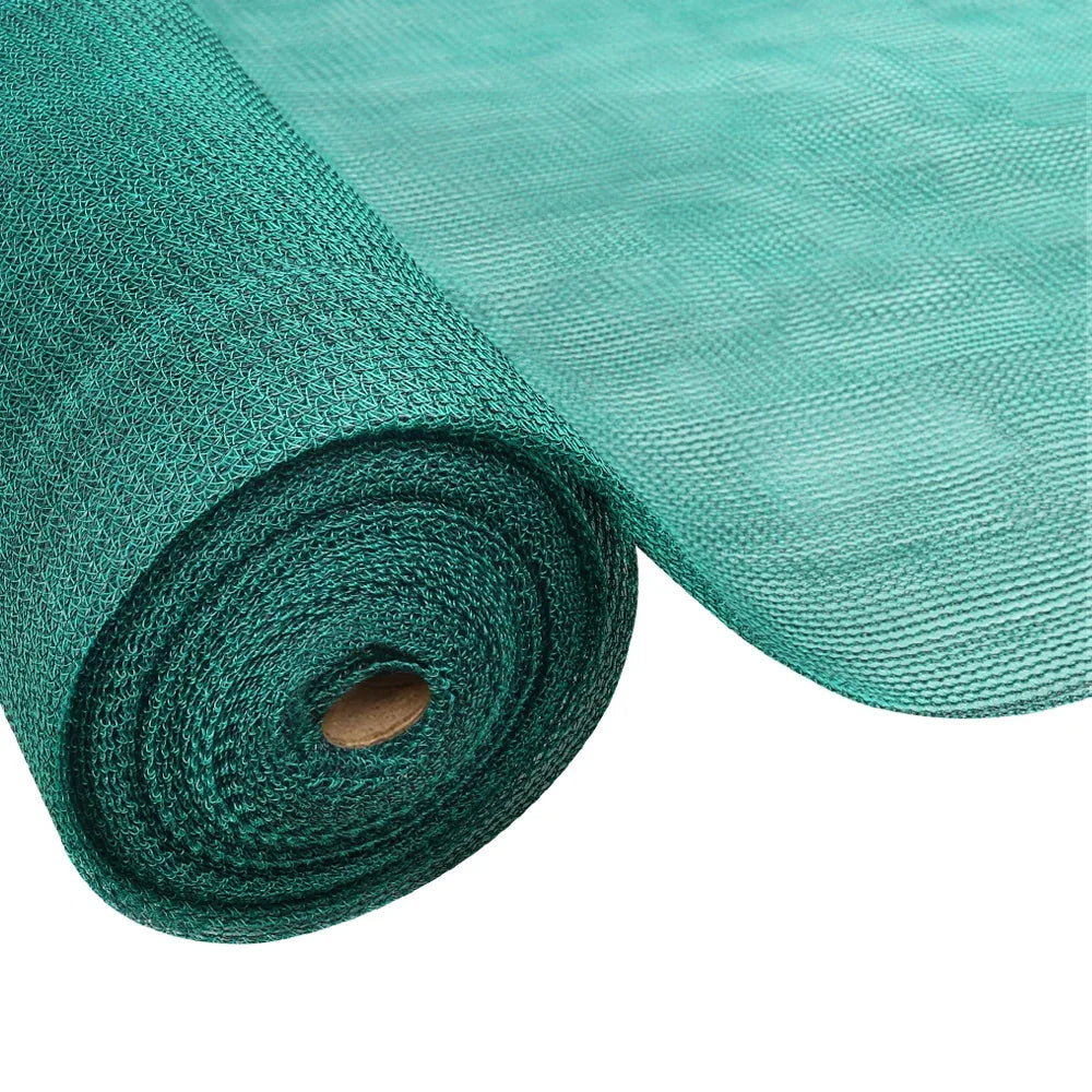 Instahut 30% Shade Cloth 1.83x30m Shadecloth Wide Heavy Duty Green - Mekamart Australia