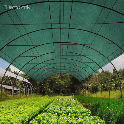 Instahut 50% Shade Cloth 3.66x30m Shade Cloth Sail Heavy Duty Shadecloth Garden Mesh Roll GR - Mekamart Australia