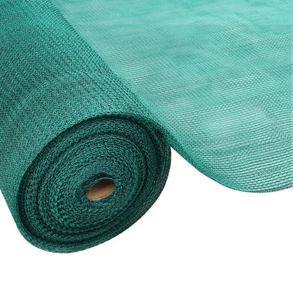 Instahut 50% Shade Cloth 3.66x30m Shadecloth Wide Heavy Duty Green - Mekamart Australia
