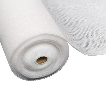 Instahut 90% Shade Cloth 3.66x30m Shadecloth Wide Heavy Duty White - Mekamart Australia