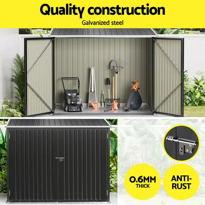 Giantz Garden Shed Sheds Outdoor Storage 2.06x1.96M Tool Workshop House Shelter - Mekamart Australia