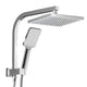 Cefito 8'' Rain Shower Head Set Handheld Square High Pressure Chrome - Mekamart Australia