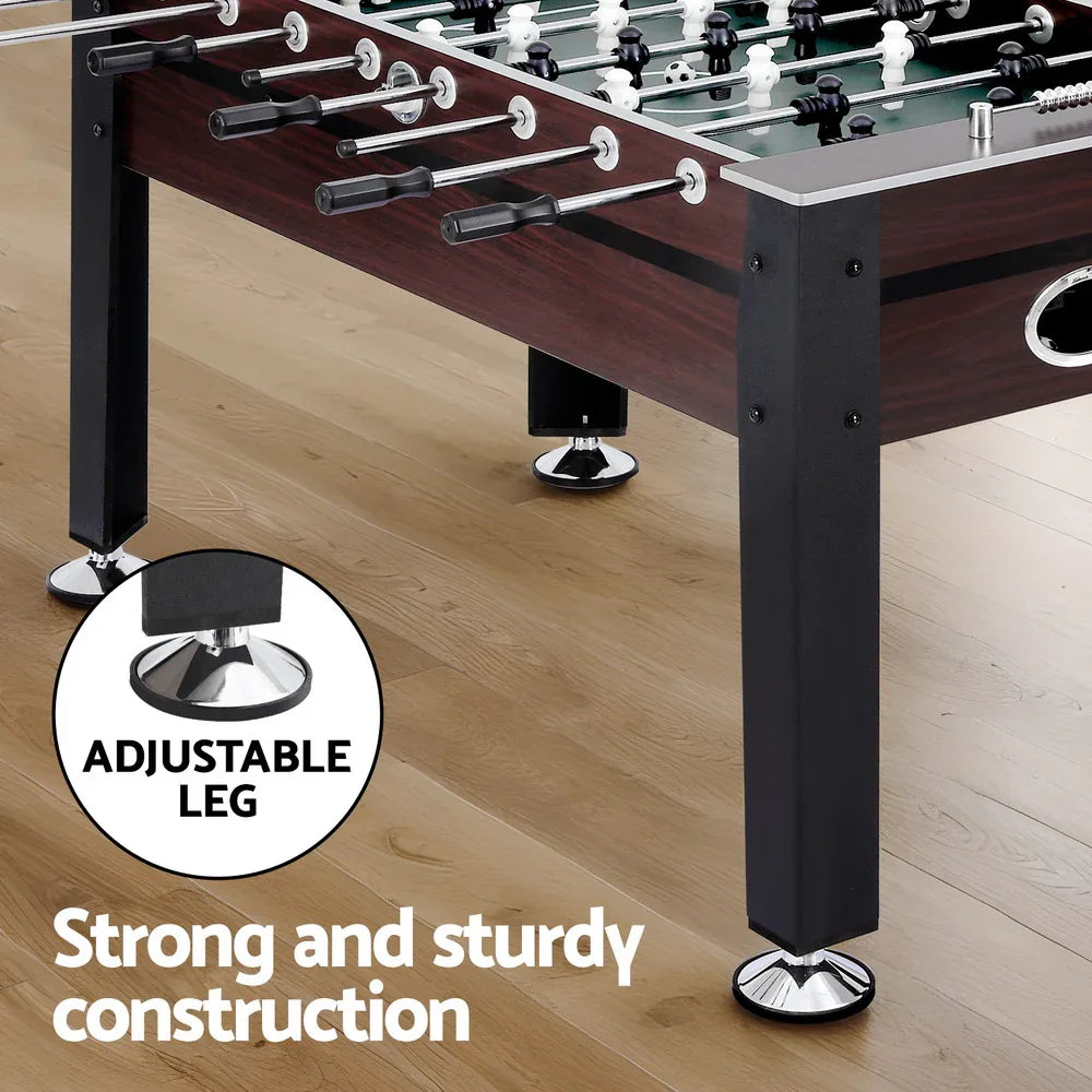 5FT Soccer Table Foosball Football Game Set Home Party Gift Adults Kids Indoor - Mekamart Australia