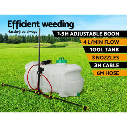Giantz Weed Sprayer 100L 1.5M Boom Garden Spray - Mekamart Australia