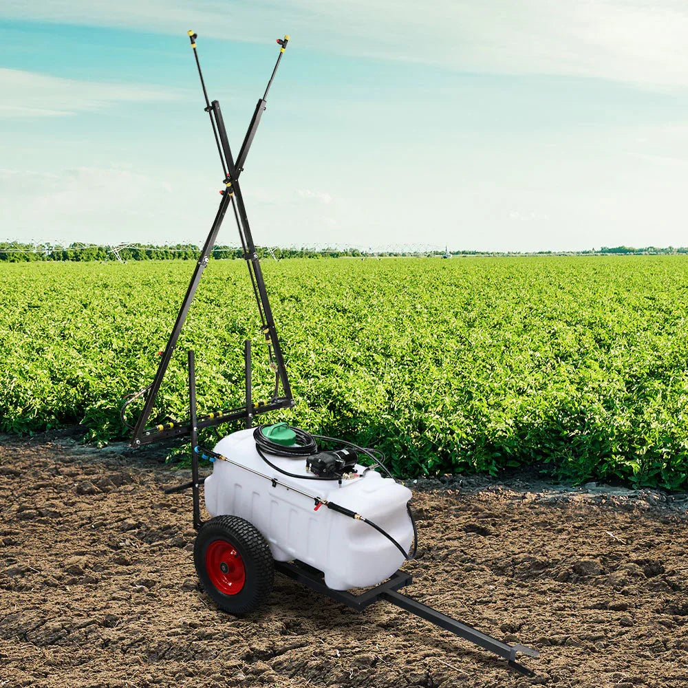 Giantz Weed Sprayer 100L Trailer 5M Boom Garden Spray - Mekamart Australia