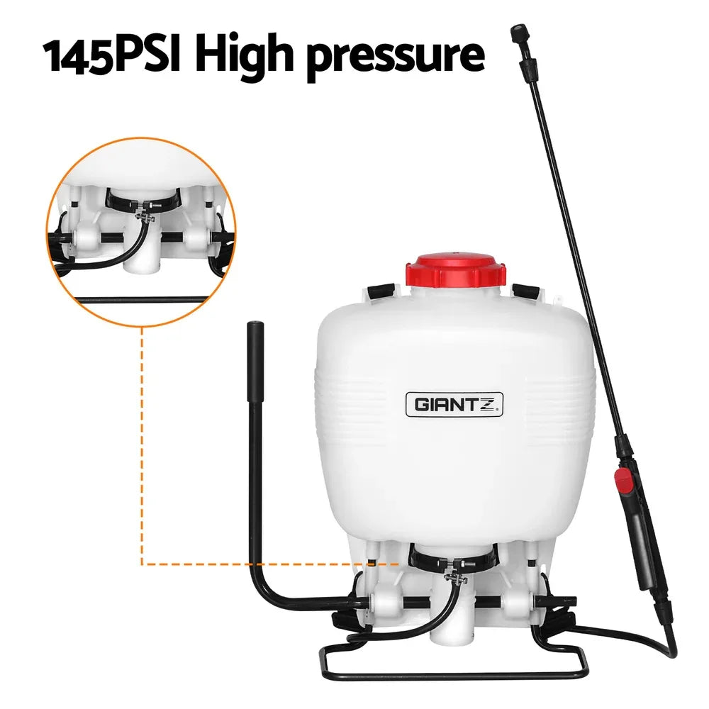 Giantz Weed Sprayer 15L Knapsack Backpack Plastic - Mekamart Australia