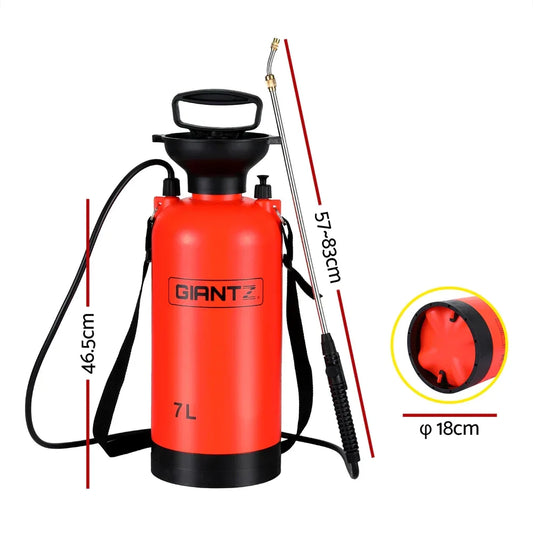 Giantz Weed Sprayer Pressure 7L Shoulder Garden Spray - Mekamart Australia