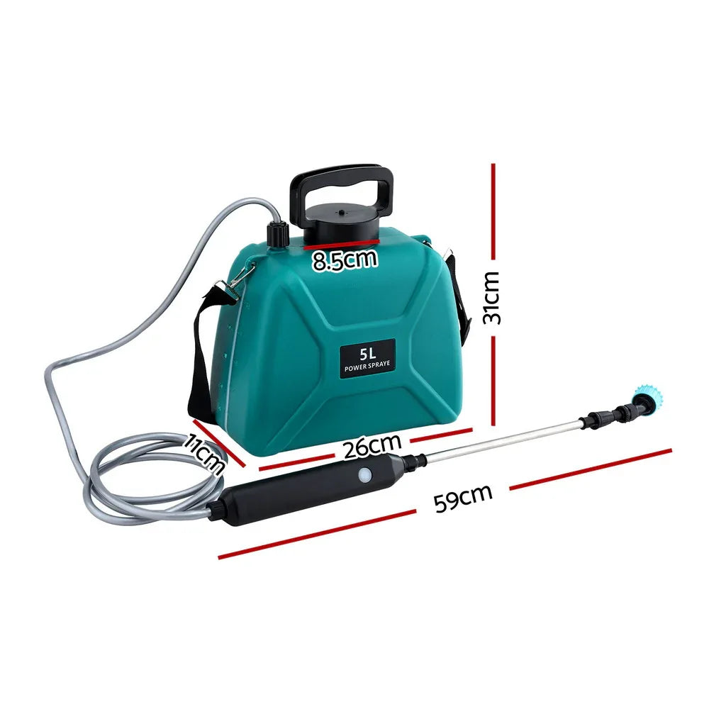 Giantz Weed Sprayer Garden Sprayer USB Charging Electric Shoulder Sprayer 5L - Mekamart Australia