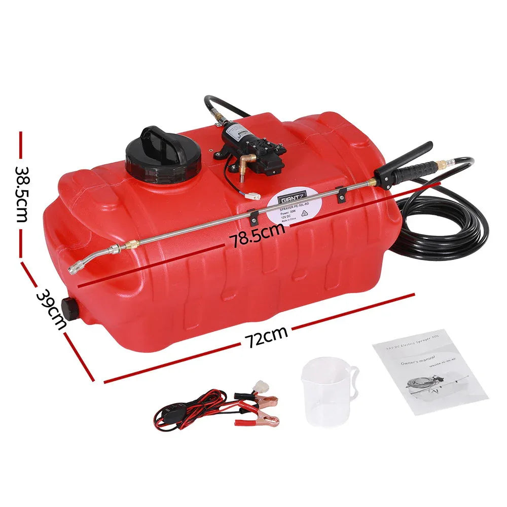 Giantz 50L Weed Sprayer Boom Pump Spot Spray - Mekamart Australia