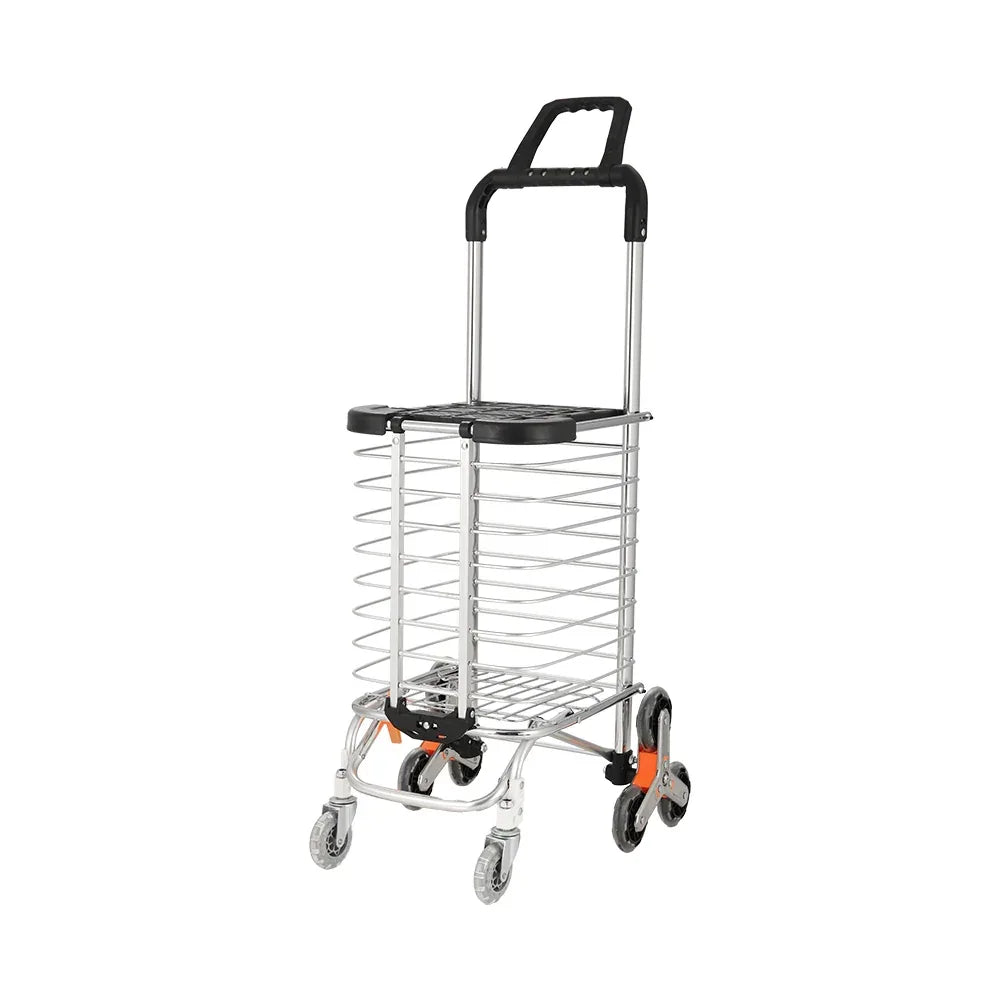 Emajin Shopping Cart Trolley 35L Foldable Climbing Wheels - Mekamart Australia