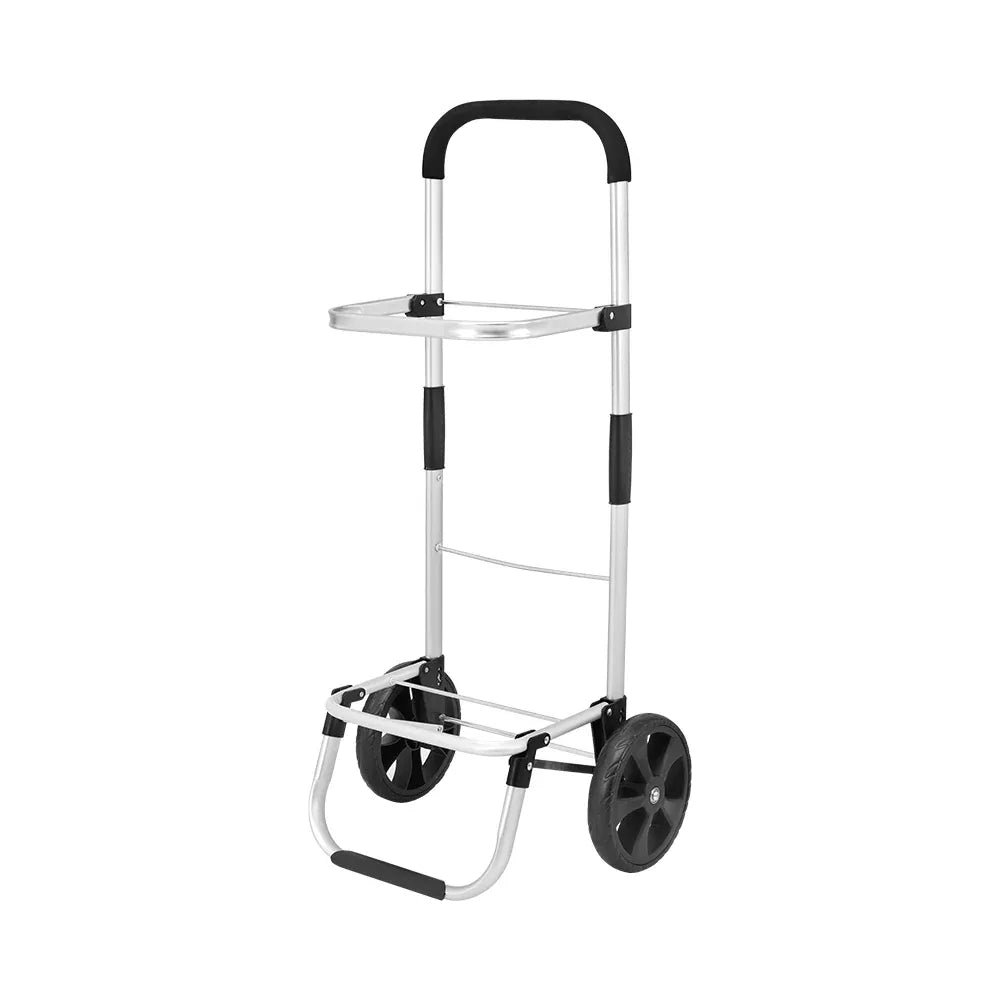 Emajin Shopping Trolley Cart Foldable 45KG Black - Mekamart Australia