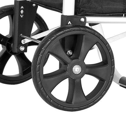 Emajin Shopping Trolley Cart Foldable 45KG Black - Mekamart Australia