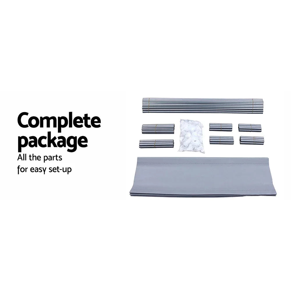 Artiss Shoe Rack Cabinet Stackable 10-Tier Grey - Mekamart Australia