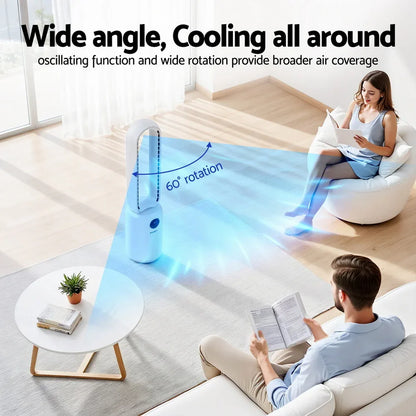 Devanti 2in1 Bladeless Fan Air Purification W/ Remote 88cm - Mekamart Australia