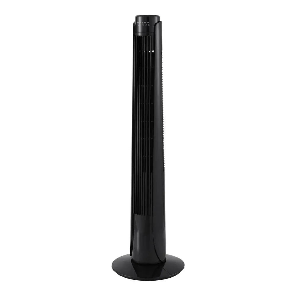 Devanti Tower Fan Oscillating 3 Speeds with Remote 93cm - Mekamart Australia