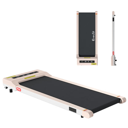 Everfit Treadmill Electric Walking Pad Under Desk Home Gym Fitness 360mm Pink