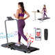 Everfit 2 in 1 Treadmill Electric Walking Pad Under Desk Home Gym Fitness 400mm Grey