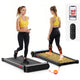Everfit 2 in 1 Walking Pad Treadmill Dual-Sided Under Desk Treadmills with Foot Massage for Home Gym with App Control Black
