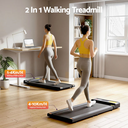 Everfit Treadmill Electric Walking Pad Under Desk Home Gym Fitness Foldable Belt